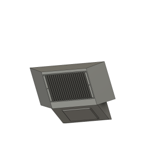 Luftfilter Y1 motorvagn skala H0 1:87