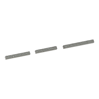 Trottoarkant granit 87 mm skala H0 1:87