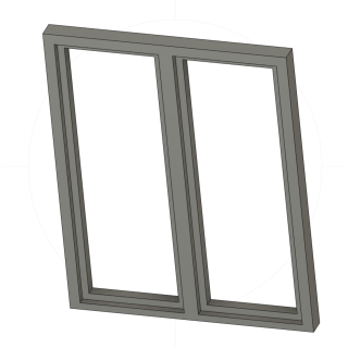 Fönster Hyreshus 2-luft 12x15