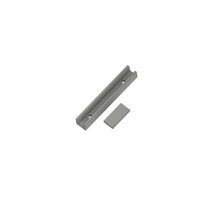 Kabelränna 2250 mm med lock