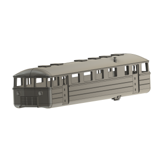 Släpvagn NBJ YCo2m , skala H0 1:87