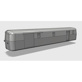 VGJ YDFo 162/SJ UDFo7p/SJ UDFo15p 1719, släpvagn skala H0 1:87